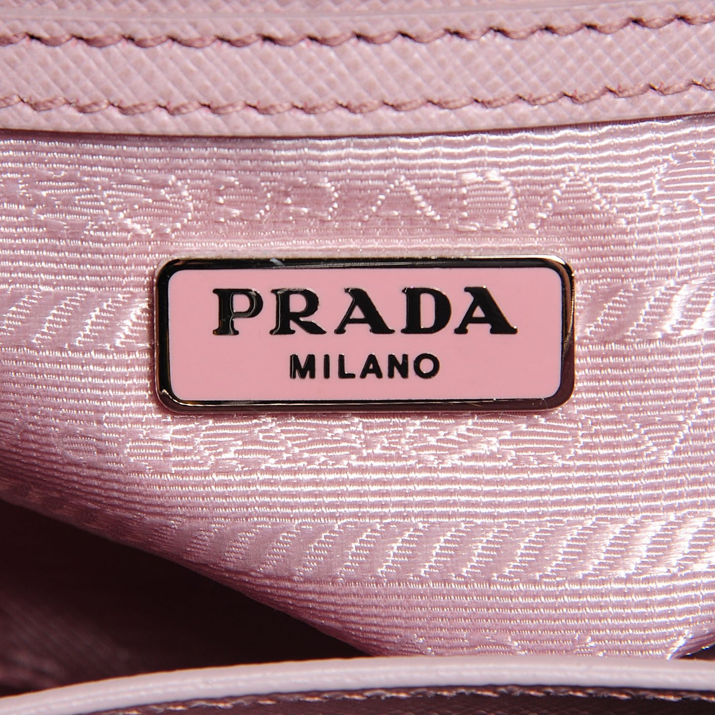 Saffiano Lux Top Handle Crossbody Bag Mughetto