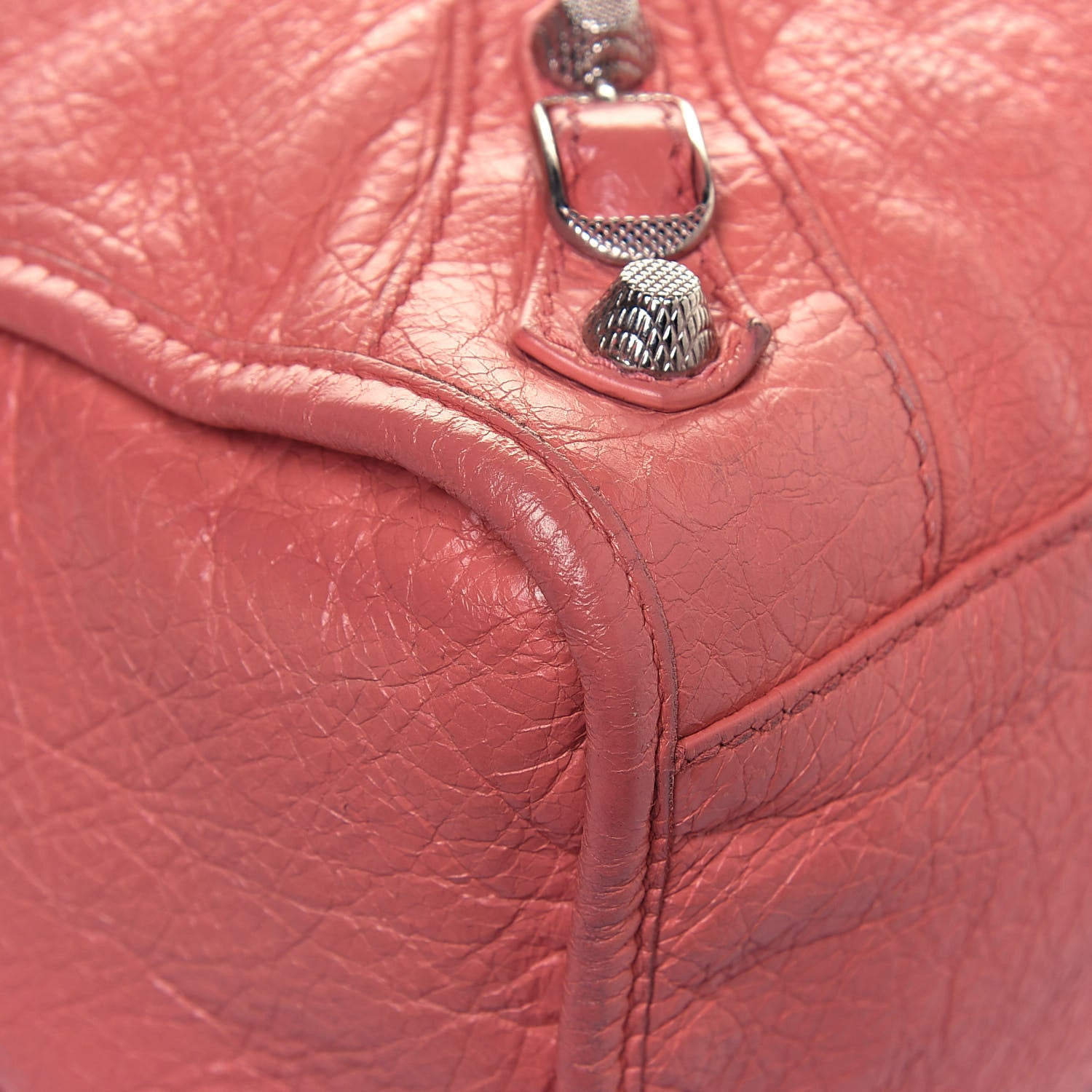 Balenciaga Agneau Giant 12 Silver Hardware City Rose Peche 8 of 24