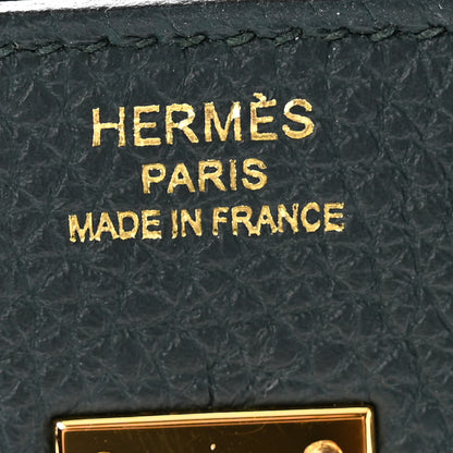 Hermes Togo Birkin 25 Vert Cypress 6 of 11