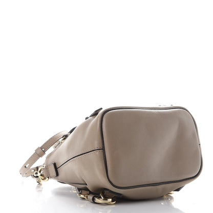 Chloe Suede Calfskin Mini Faye Backpack Motty Grey 4 of 21