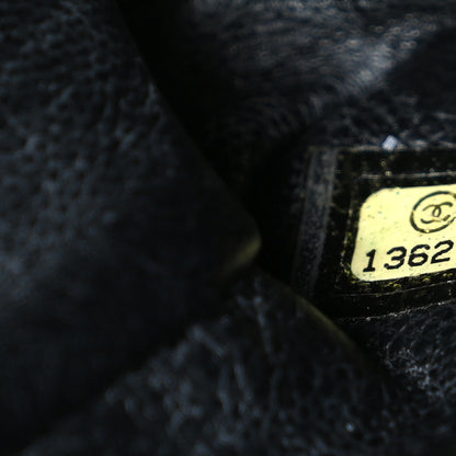 Chanel Caviar Quilted Jumbo Single Flap Black 6 of 9