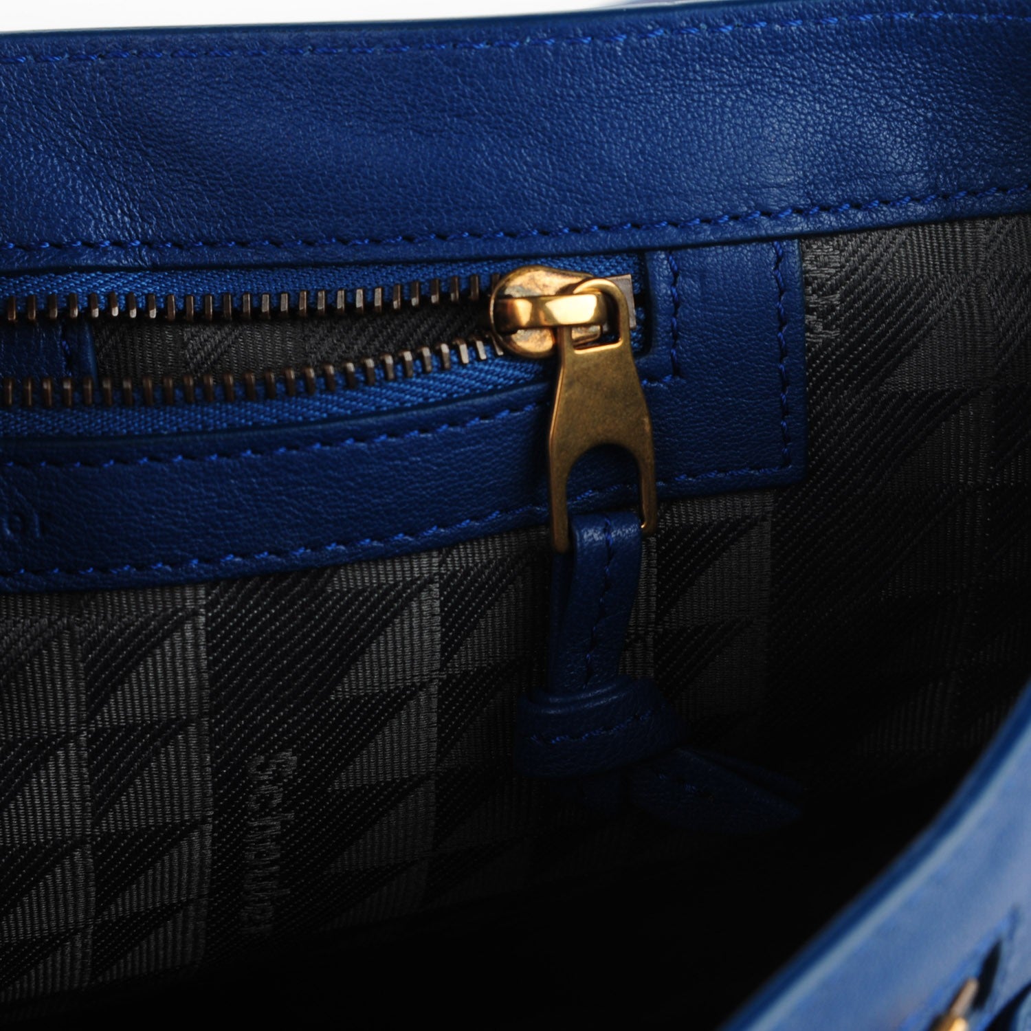 Proenza Schouler Lambskin PS1 Medium Satchel Royal Blue 2 of 13