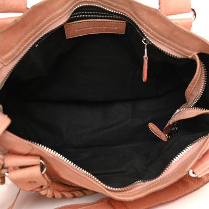Balenciaga Agneau Giant 21 Silver Hardware City Vieux Rose 5 of 21