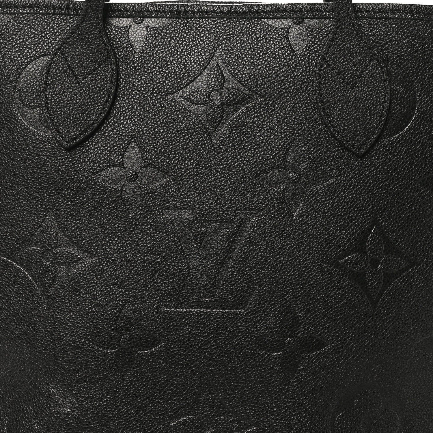 Louis Vuitton Empreinte Monogram Giant Neverfull MM Black 8 of 10
