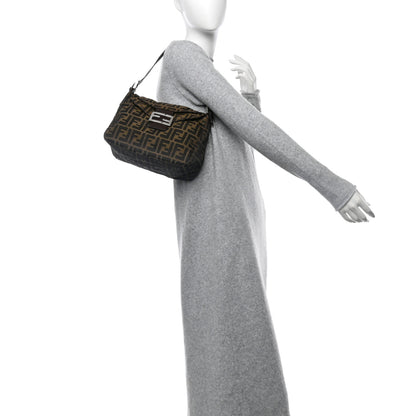 Fendi Zucca Baguette Brown 2 of 9