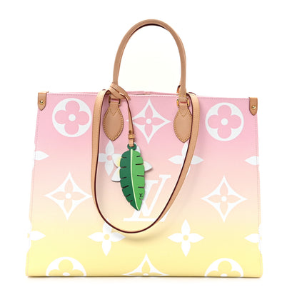 Louis Vuitton Monogram Giant By The Pool OnTheGo GM Light Pink 1 of 9