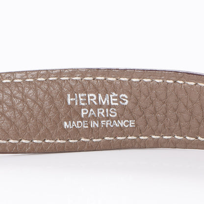 Hermes Taurillon Clemence Retourne Kelly 40 Etoupe 28 of 36
