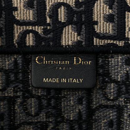 Christian Dior Oblique Medium Book Tote Blue Multicolor 6 of 10