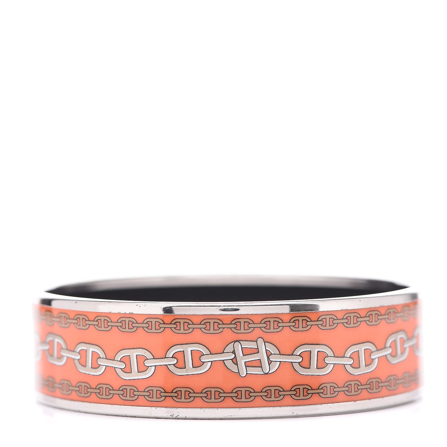 Enamel Printed Wide Chaine d'Ancre Bracelet