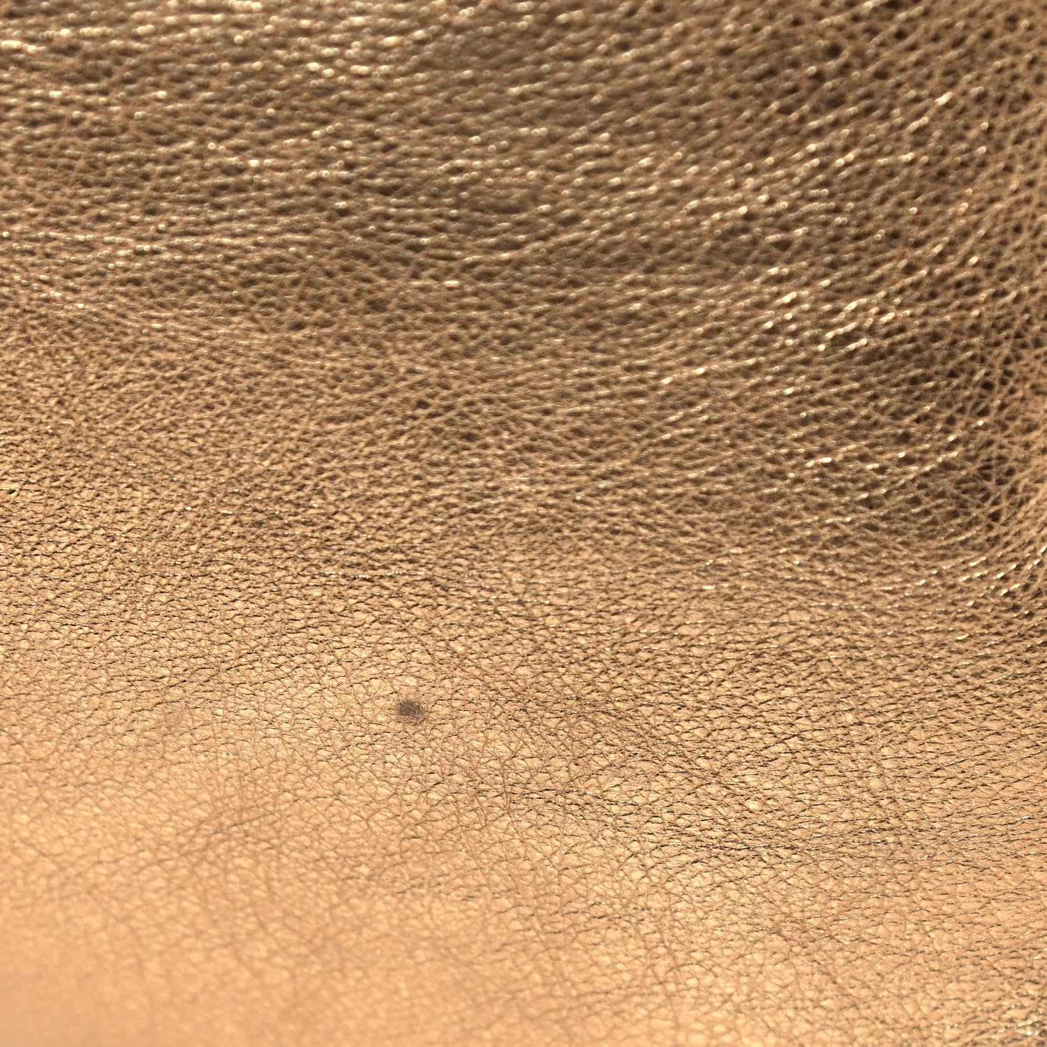 Fendi Laminated Calfskin Medium Drawstring Pouch Bag Oro Black 14 of 14