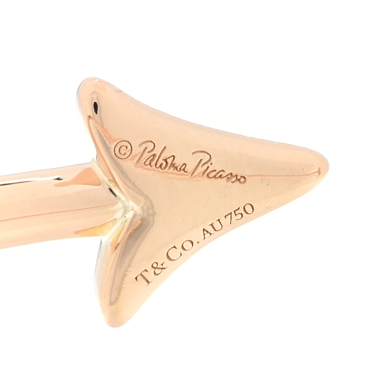 18K Rose Gold Paloma's Graffiti Arrow Cuff Bracelet