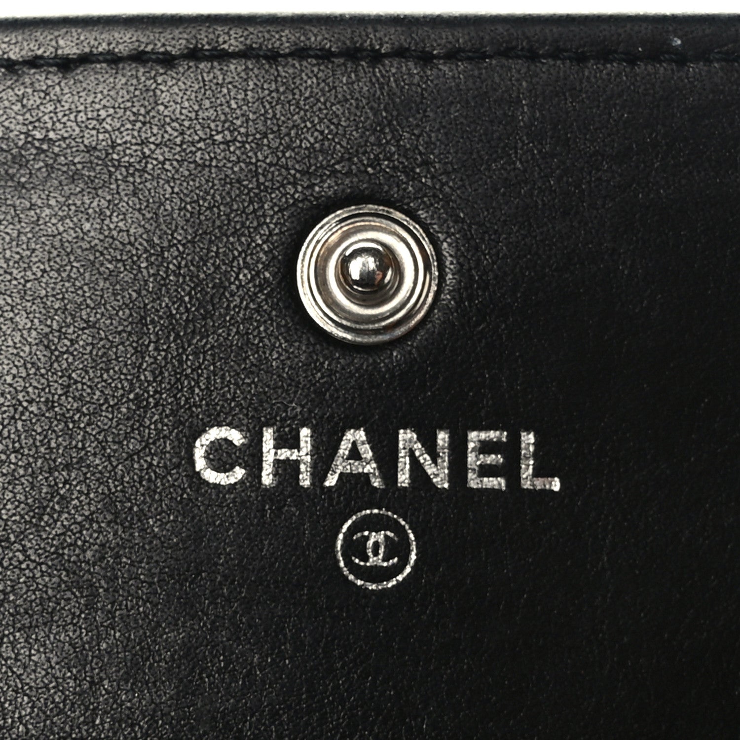 Chanel Caviar Timeless CC Large Gusset Flap Wallet Black 7 of 10