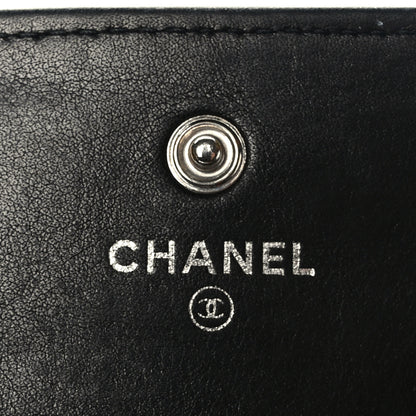 Chanel Caviar Timeless CC Large Gusset Flap Wallet Black 7 of 10