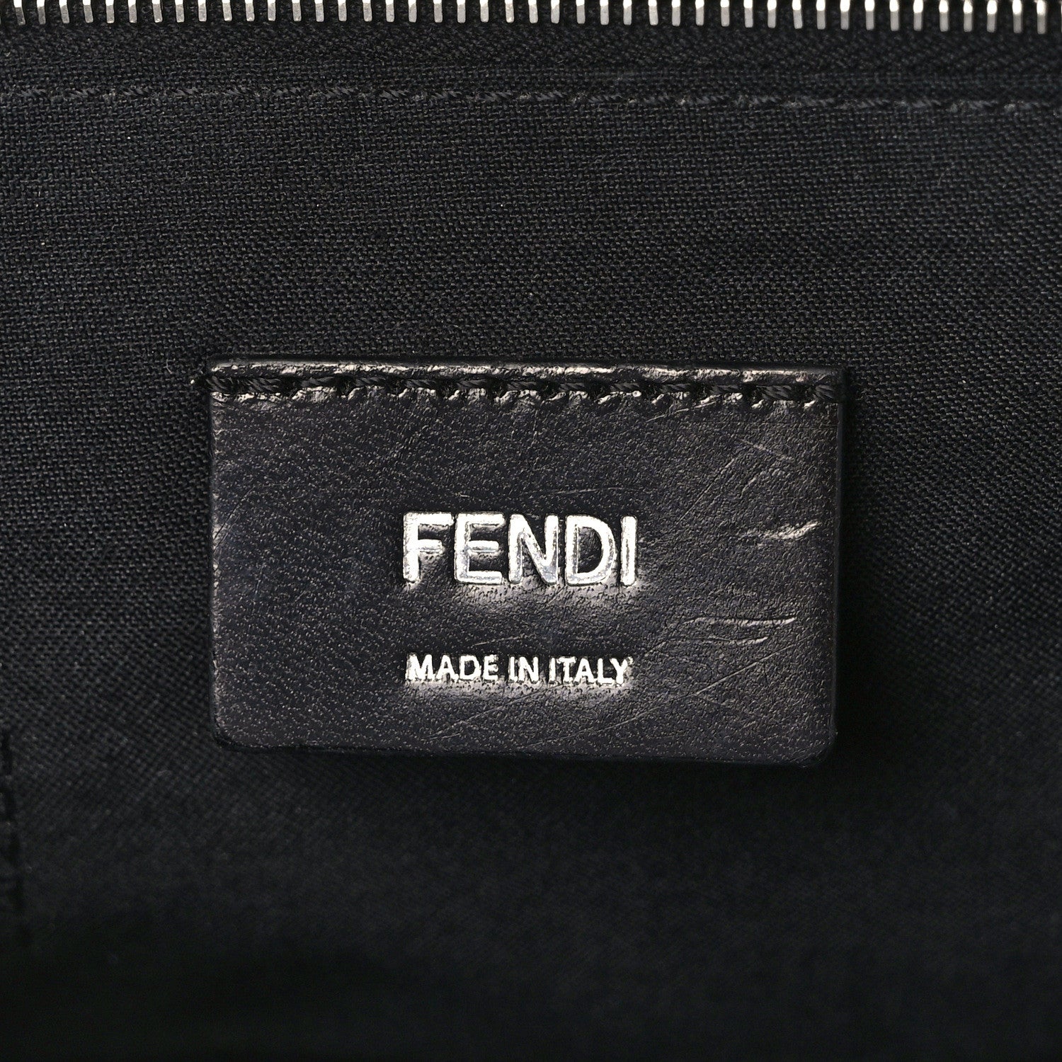 Fendi Shiny Glazed Fabric Vitello Cover FF 1974 Logo Belt Bag Tobacco Moro Giallo Ebano 6 of 11