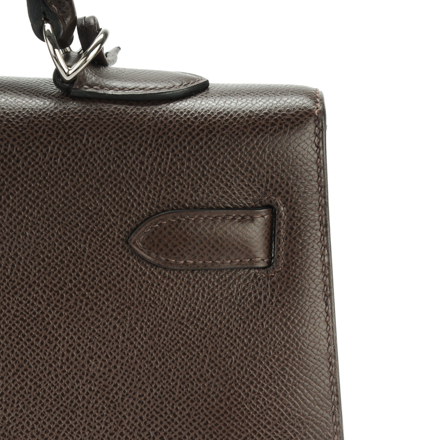 Hermes Epsom Kelly Sellier 35 Chocolat 15 of 22