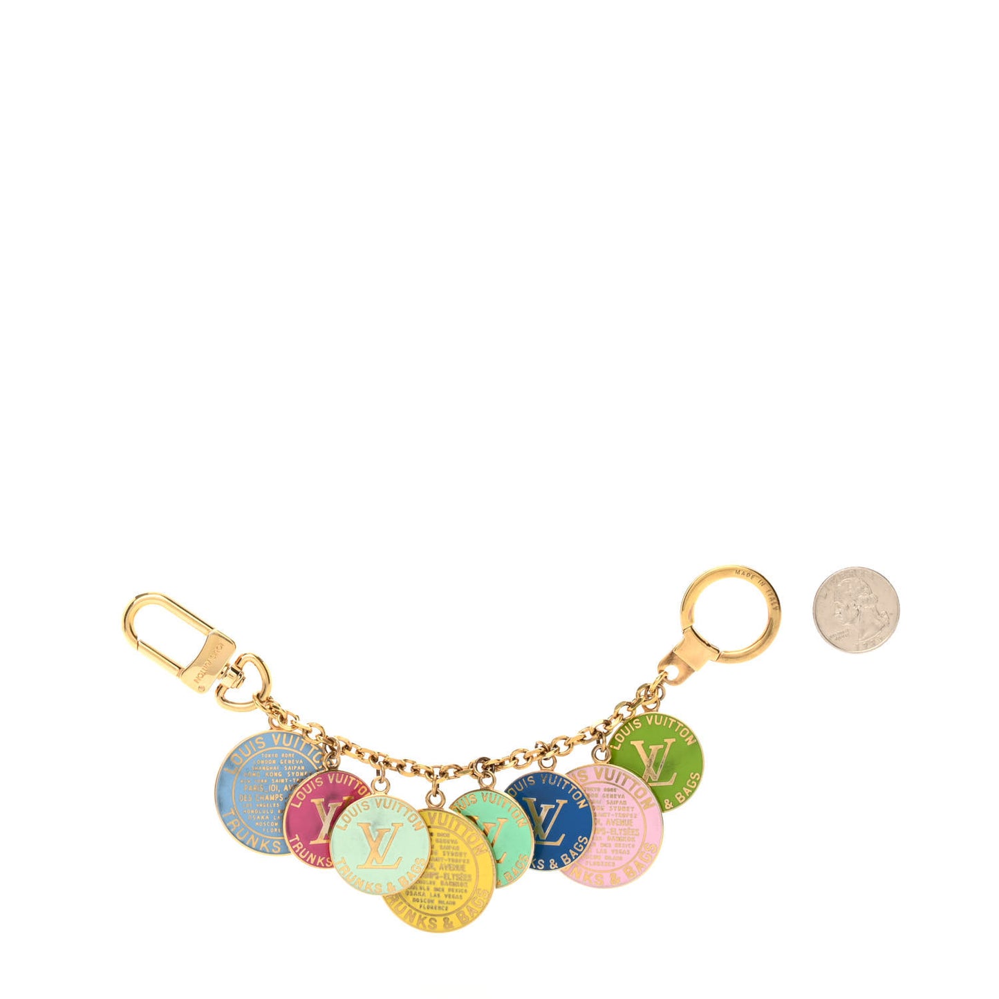 Globe Trunks and Bags Bag Charm Multicolor