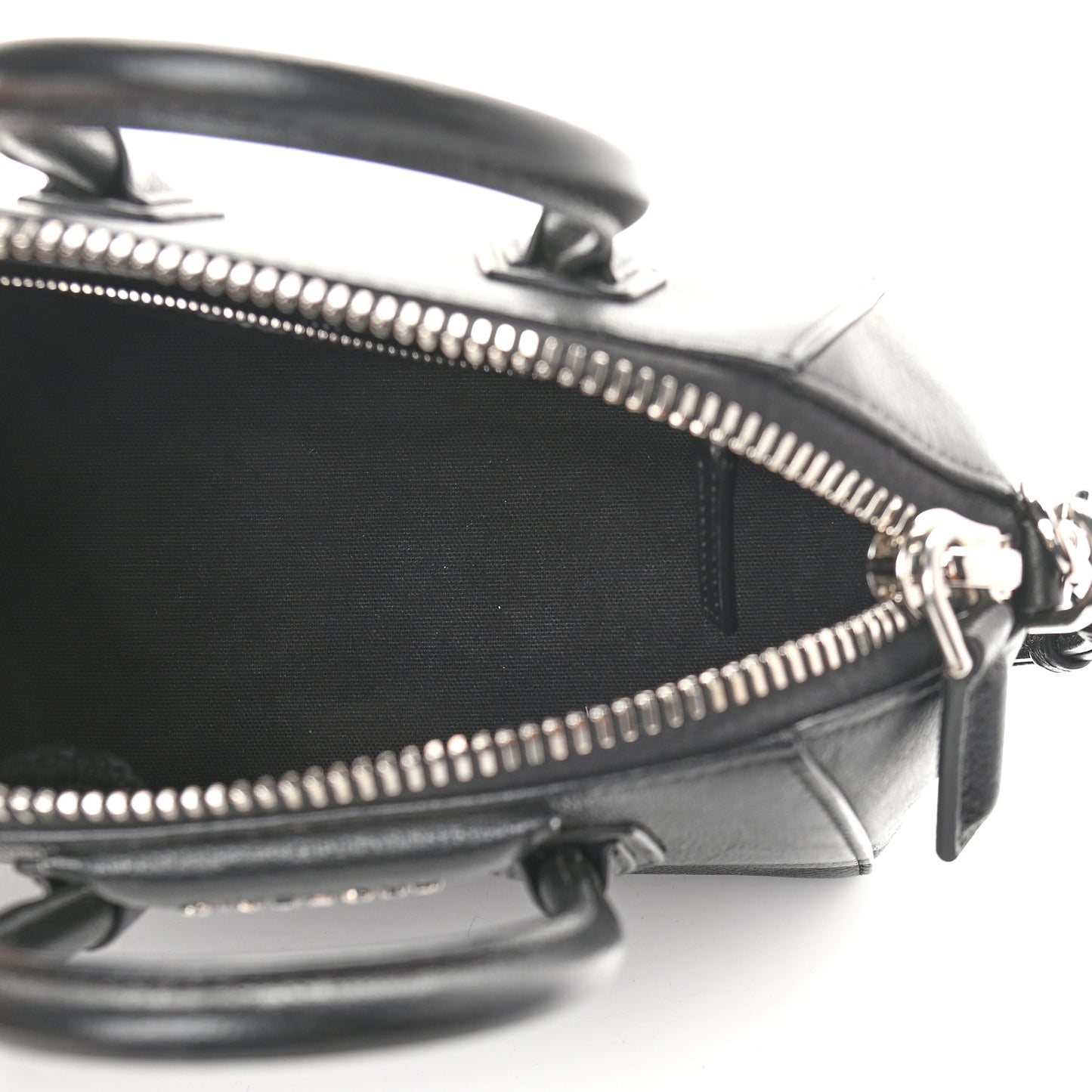 Sugar Goatskin Mini Antigona Black