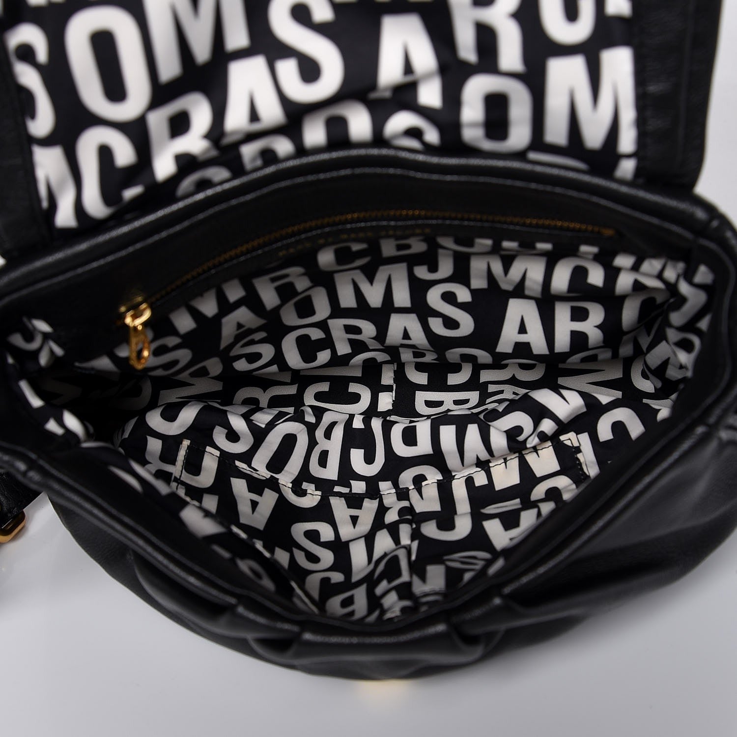 Marc Jacobs MARC by Pebbled Calfskin Classic Q Lil Ukita Satchel Black 5 of 6