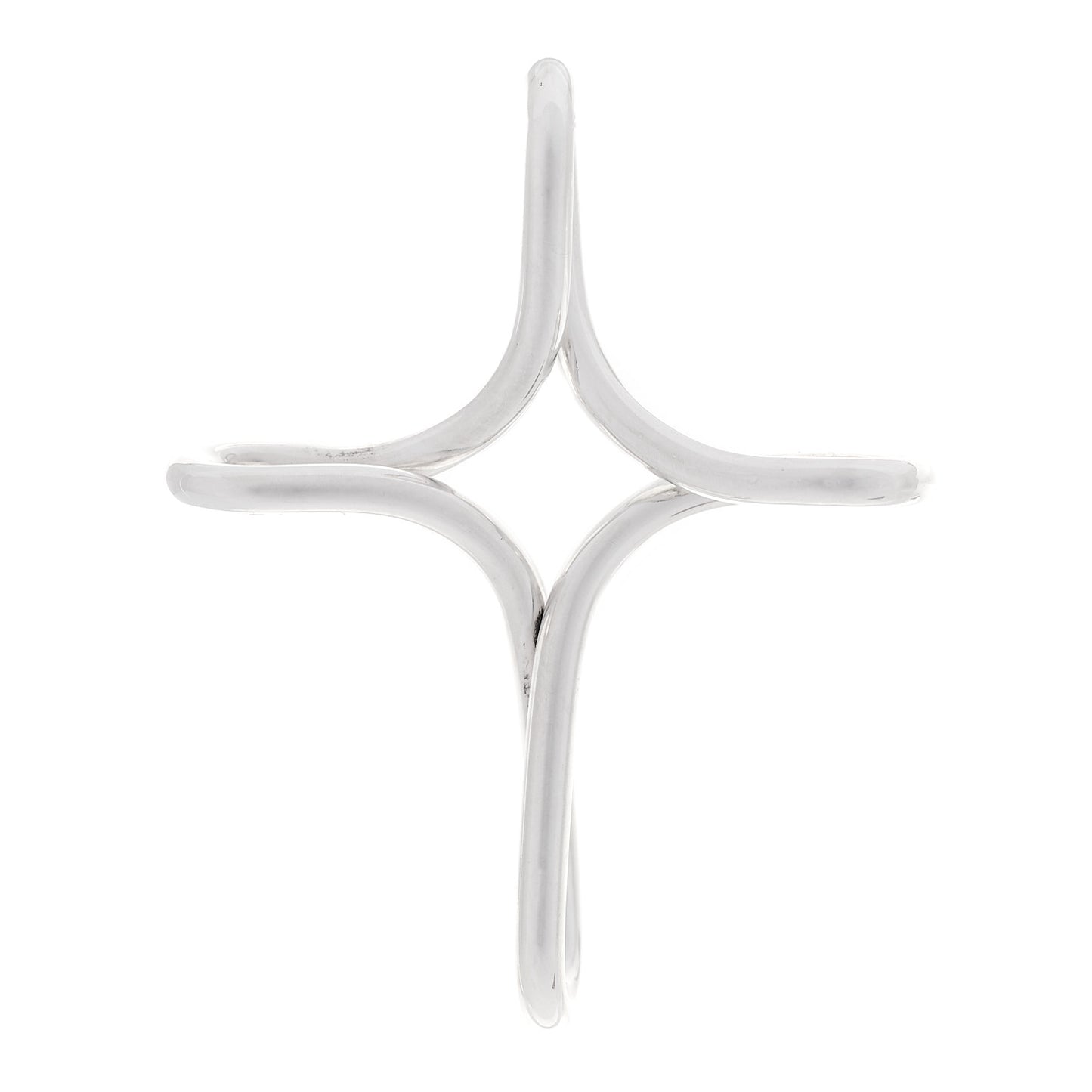 Sterling Silver Elsa Peretti Infinity Cross Pendant