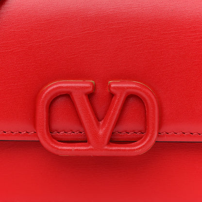 Valentino Garavani Smooth Calfskin Micro VSling Shoulder Bag Rouge Pur 8 of 11