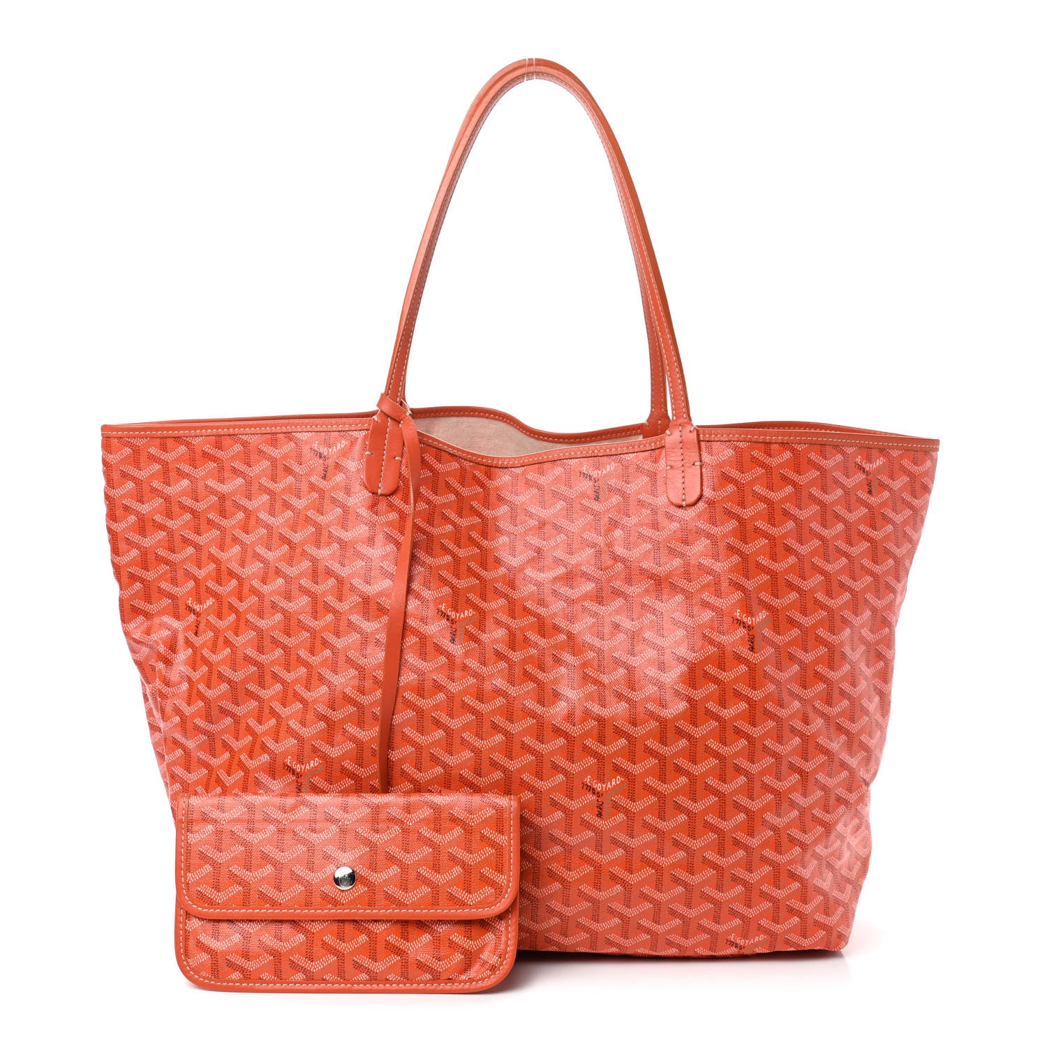 Goyard Goyardine Saint Louis GM Orange 1 of 8