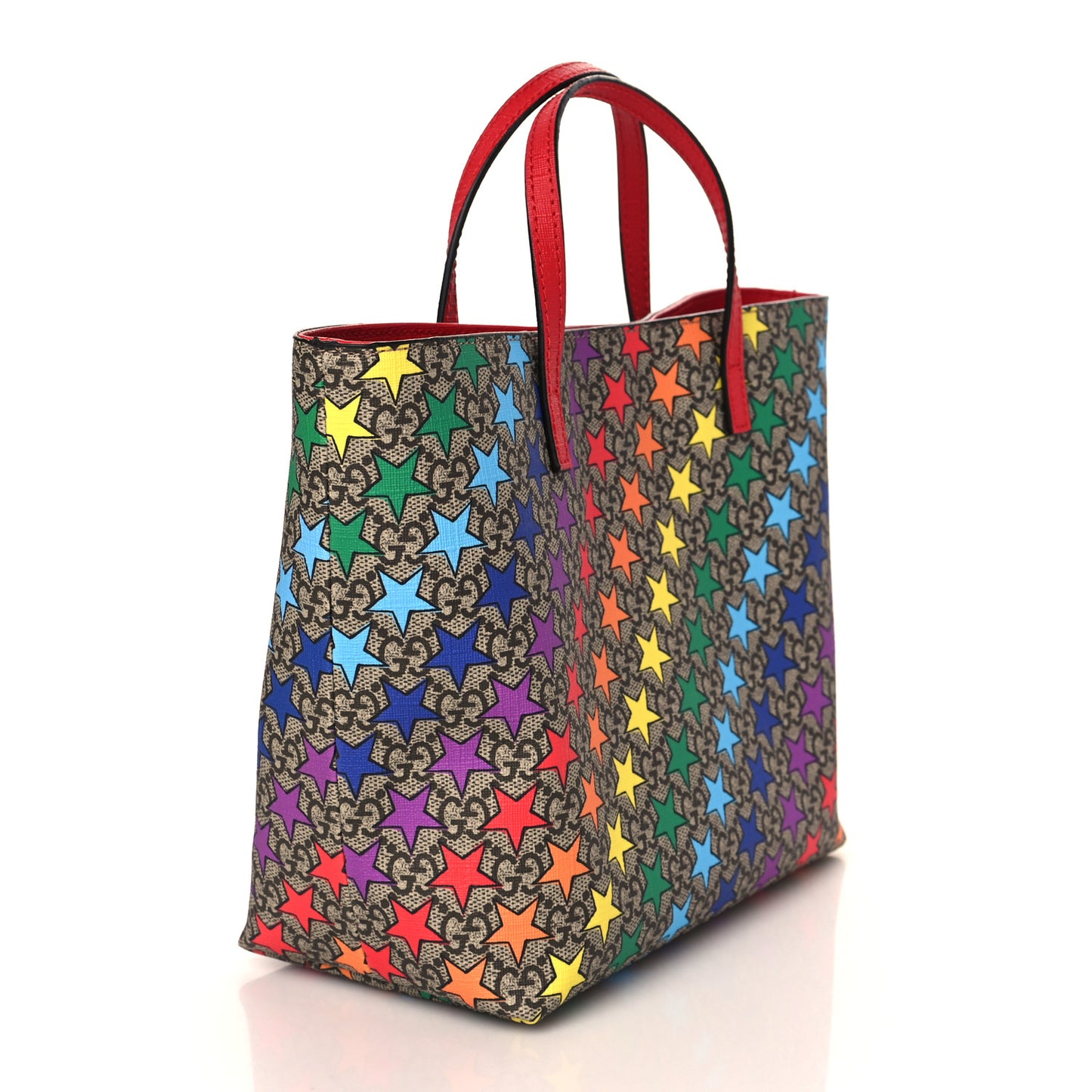 GG Supreme Monogram Childrens Star Print Tote Multicolor