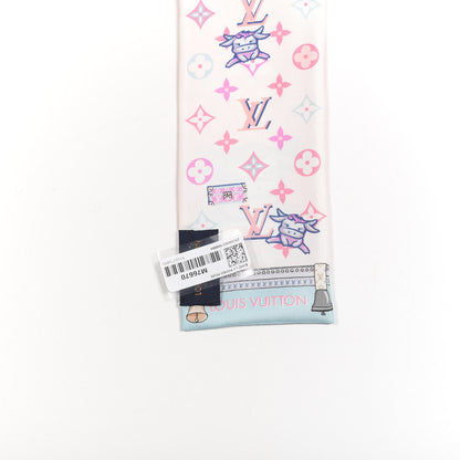 Louis Vuitton Silk Monogram Rodeo Bandeau Rose 4 of 4