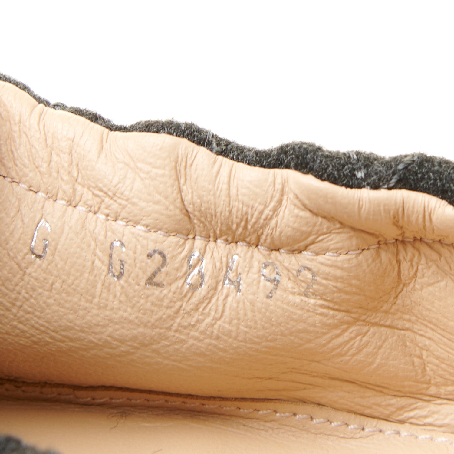 Chanel Tweed Quilted Camellia Cap Toe Ballerina Flats 37.5 Grey 10 of 10