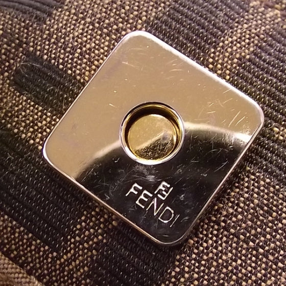 Fendi Zucca Mini Chef Hobo Brown 11 of 11