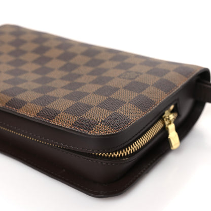 Louis Vuitton Damier Ebene Pochette Saint Louis Clutch 8 of 8