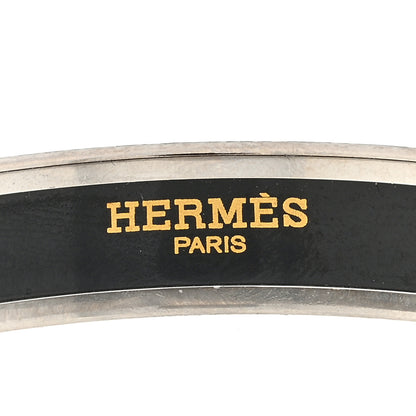 Hermes Enamel Narrow Printed Buckle Bracelet 65 3 of 3