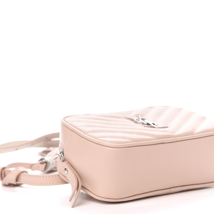 Saint Laurent Calfskin Matelasse Monogram Lou Belt Bag Rose Poudre 8 of 11
