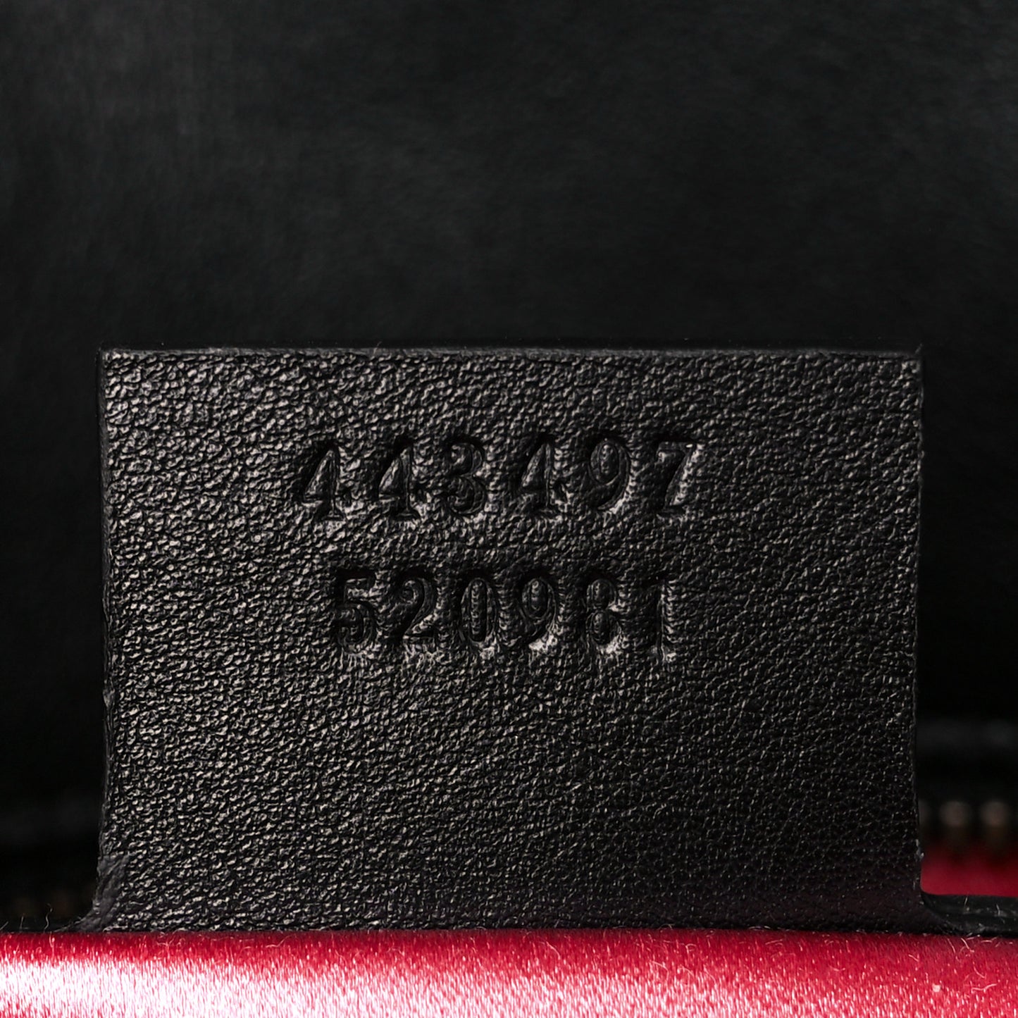 Velvet Matelasse Small GG Marmont Shoulder Bag Black
