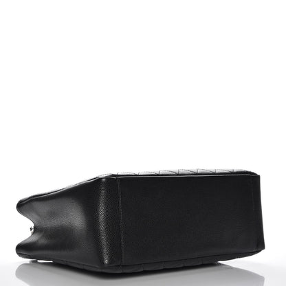 Chanel Caviar Quilted Grand Shopping Tote GST Black 6 of 9