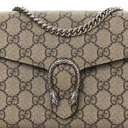 Gucci GG Supreme Monogram Mini Dionysus Chain Wallet Beige Taupe 8 of 10
