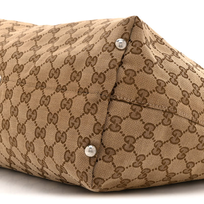 Gucci Monogram Medium Icon Bit Tote Off White 11 of 11