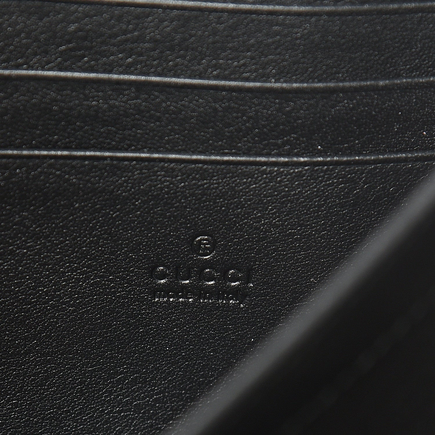 Gucci Velvet Matelasse GG Marmont Chain Wallet Black 5 of 10