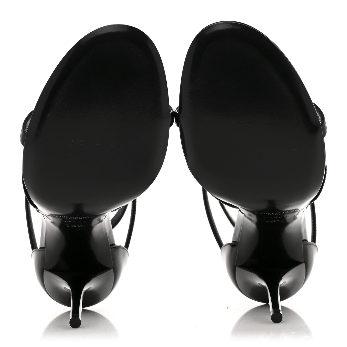 Patent Cassandra 100 Sandals 38.5 Black
