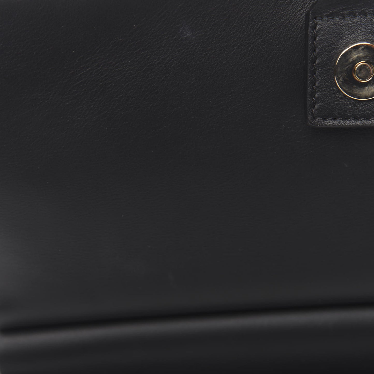 Suede Calfskin Medium Faye Shoulder Bag Black