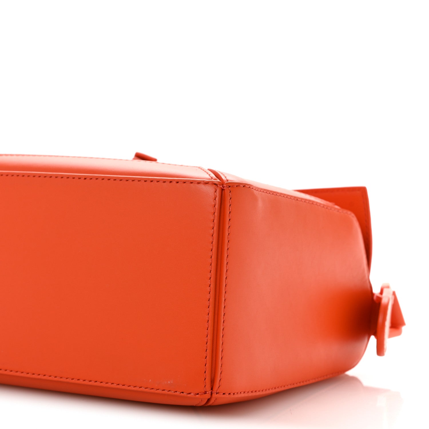 Loewe Satin Calfskin Small Puzzle Bag Orange 10 of 11