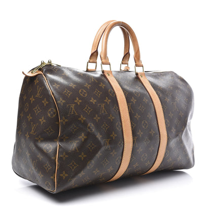 Louis Vuitton Monogram Keepall 45 2 of 12