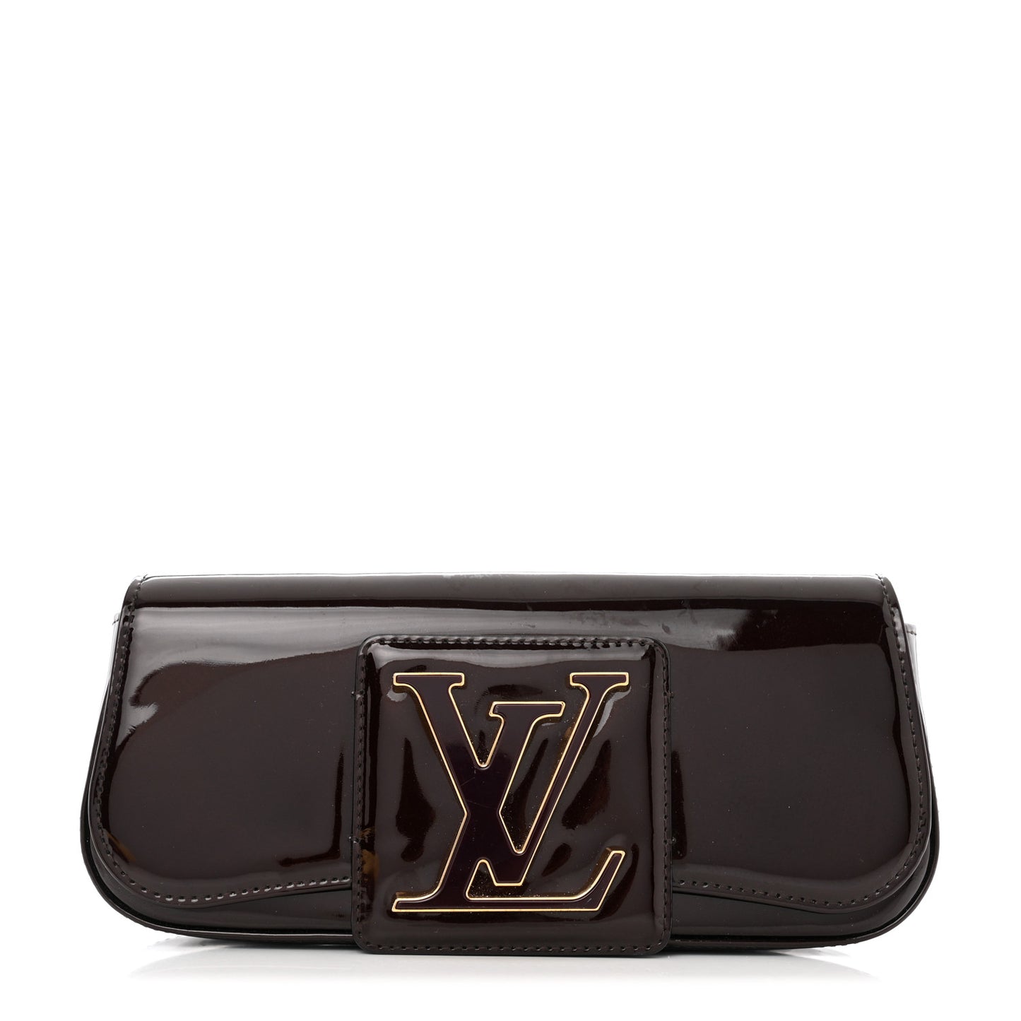 Patent Sobe Clutch Rouge Fauviste