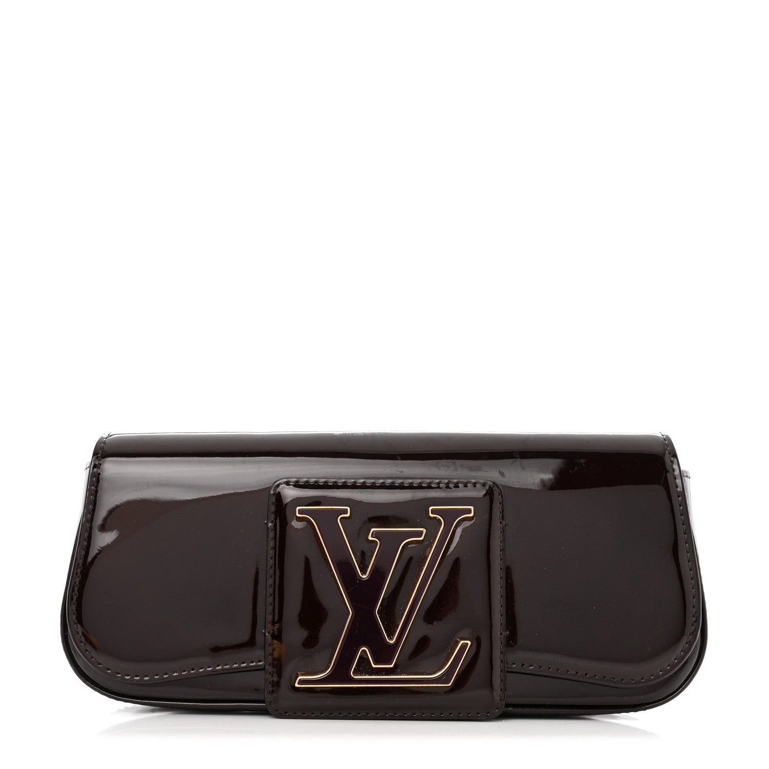 Louis Vuitton Patent Sobe Clutch Rouge Fauviste 1 of 8