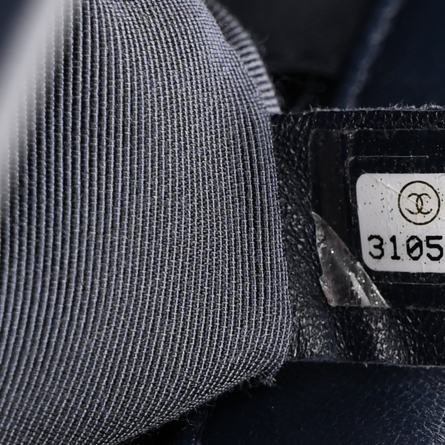 Chanel Goatskin Quilted Medium Chanel 19 Flap Navy Blue 7 of 11