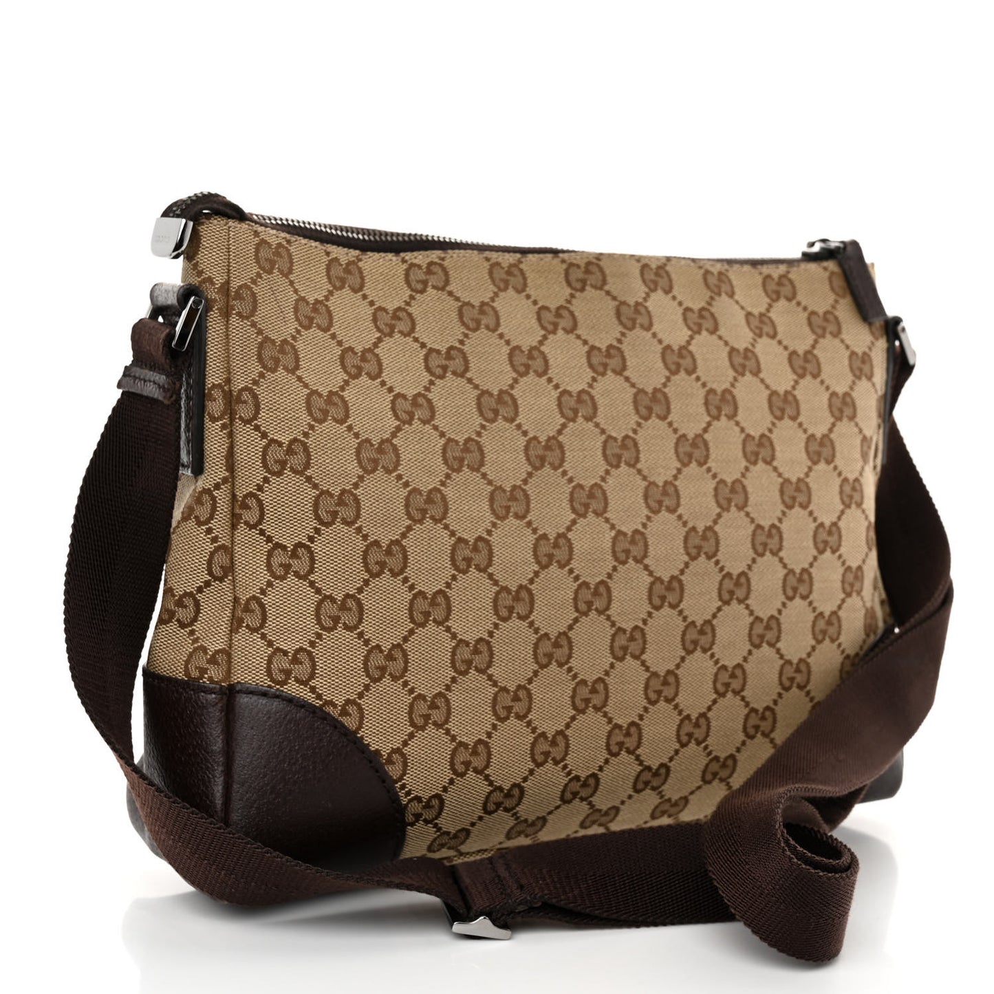 Monogram Joy Messenger Bag Dark Brown
