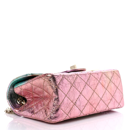 Chanel Metallic Goatskin Quilted Mini 2.55 Reissue Flap Multicolor 4 of 10