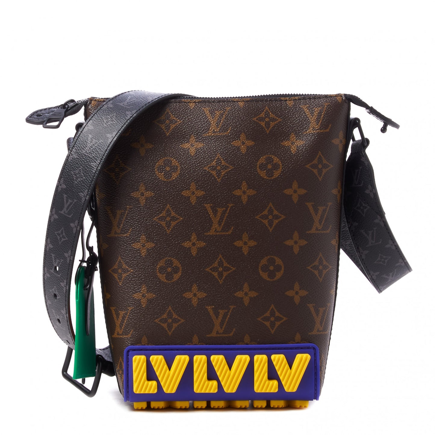 Monogram LV Rubber Cruiser Messenger Multicolor
