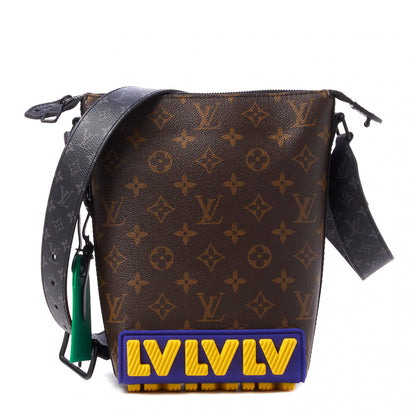 Louis Vuitton Monogram LV Rubber Cruiser Messenger Multicolor 1 of 8
