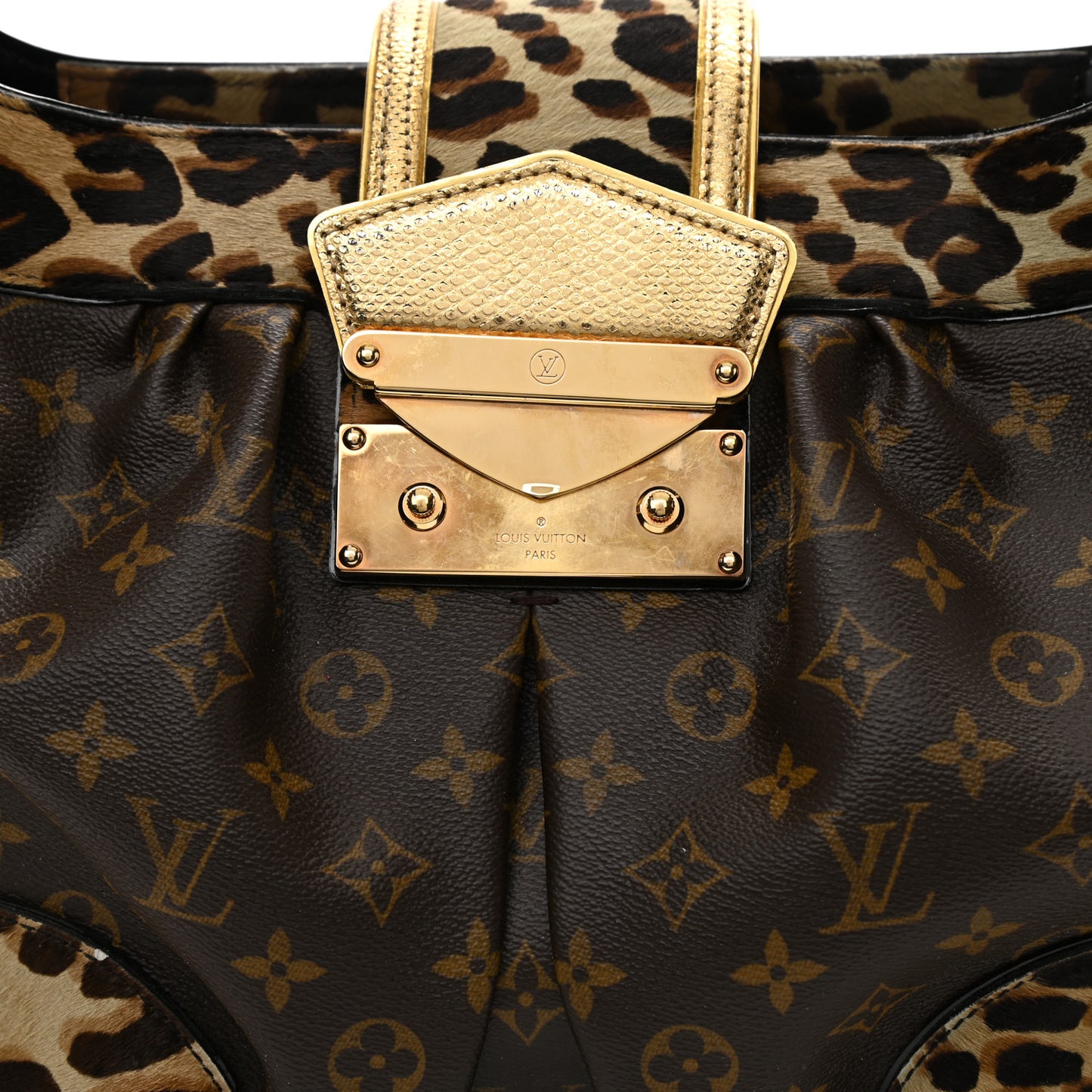 Monogram Leopard Polly