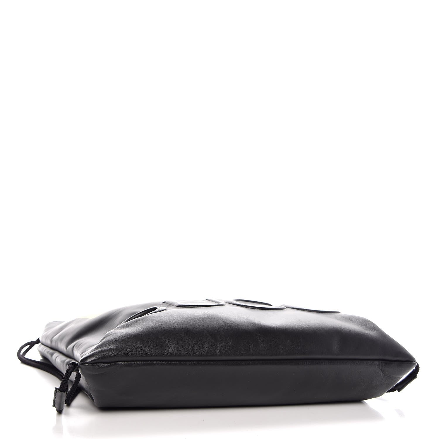Gucci Calfskin Small GucciGhost Drawstring Backpack Black 4 of 8